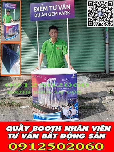 quầy cho nhân viên bán nhà đất đẹp