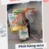 quầy phát hàng mẫu