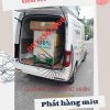 quầy phát hàng mẫu gấp gọn có mái che