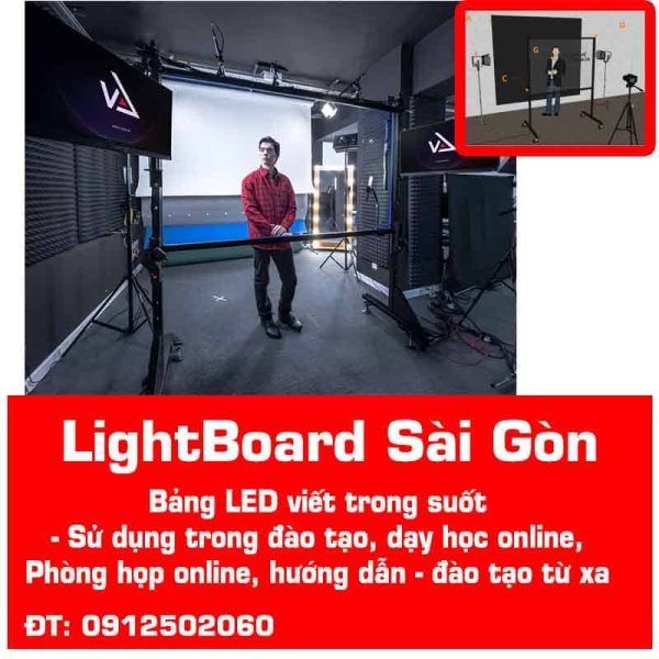 bảng lightboard trong suốt