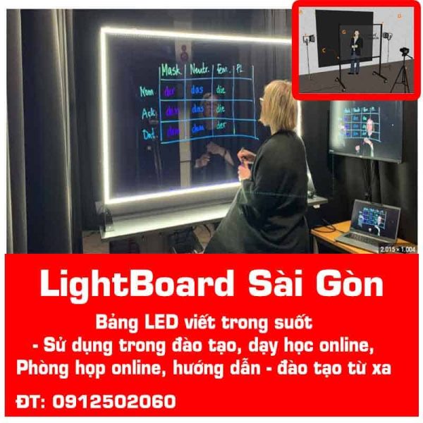 mua bảng lightboard tại sài gòn