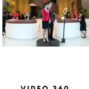 quảng cáo sự kiện hiệu quả sử dụng 360 độ video photo booth