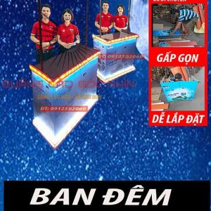 xe đẩy bán hàng gấp gọn cho thuê