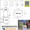 cách tháo lắp booth nhựa quầy bán hàng