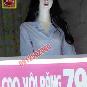 Robot quảng cáo nha khoa phòng khám ma nơ canh